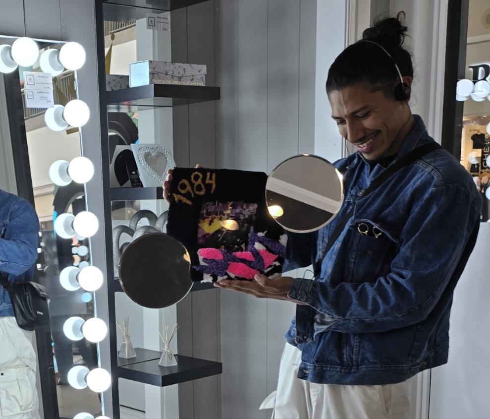 1984 Prince Purple Rain Mirror